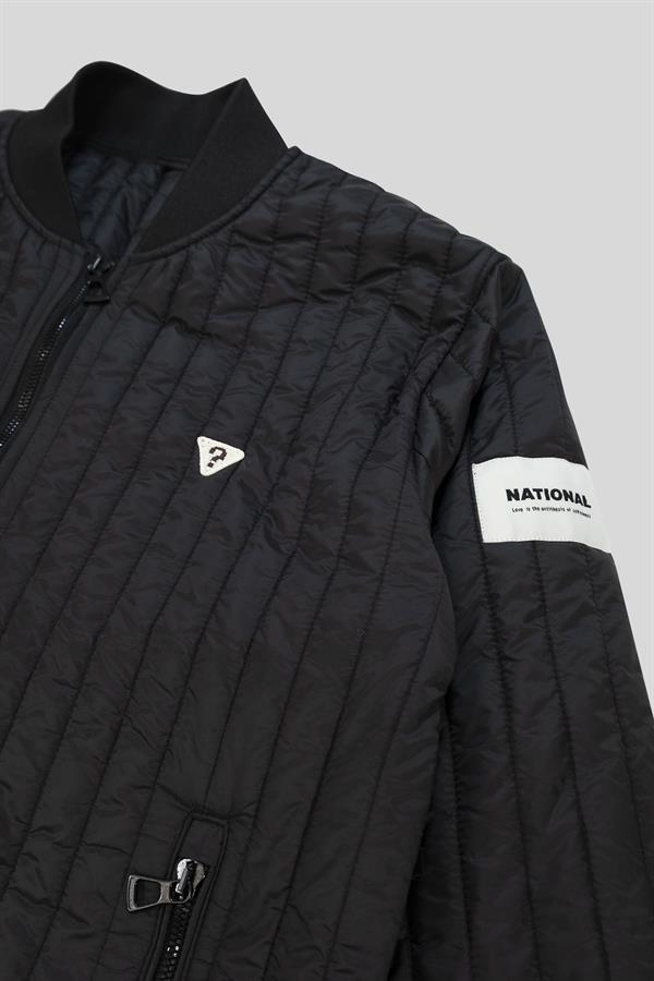 GMG Firenze-Bomber Yaka Kapitone Erkek Mont-MONT-15-Milagron.com