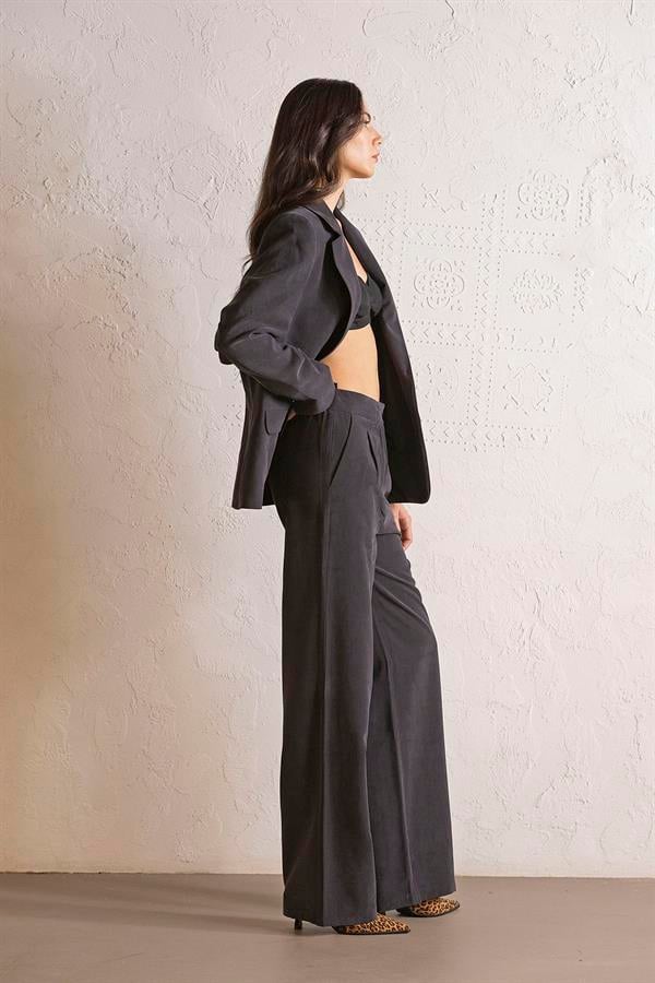 GMG Firenze-Ceket Yaka Düğmeli Kadın Ceket-BLAZER CEKET-3-Milagron.com