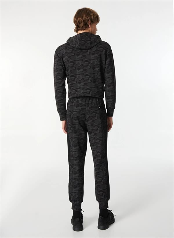 GMG Firenze-Cepleri Fermuarlı Garni Detaylı Kamuflaj Erkek Eşofman Altı-JOGGER-6-Milagron.com