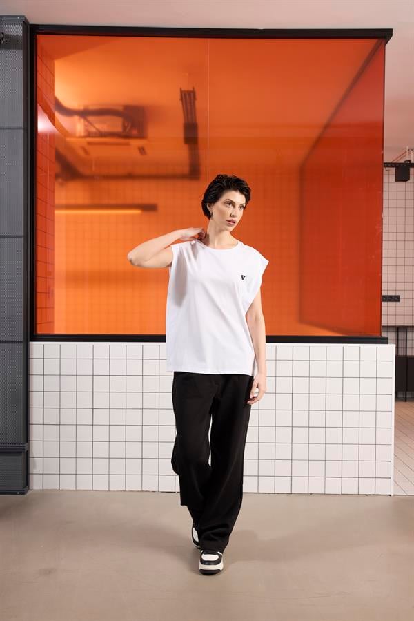 GMG Firenze-Geniş Paça Kadın Pantolon-Pantolon-7-Milagron.com