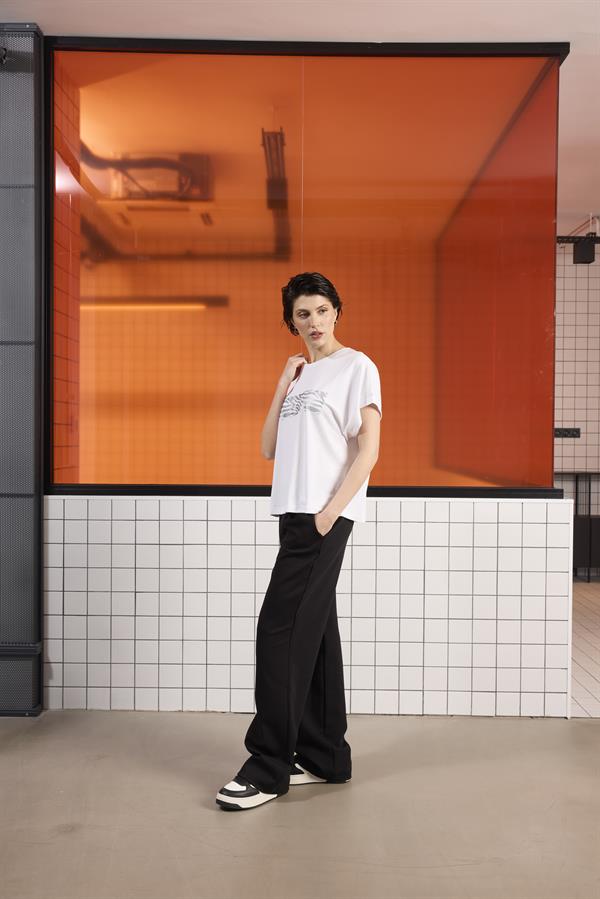 GMG Firenze-Geniş Paça Kadın Pantolon-Pantolon-9-Milagron.com