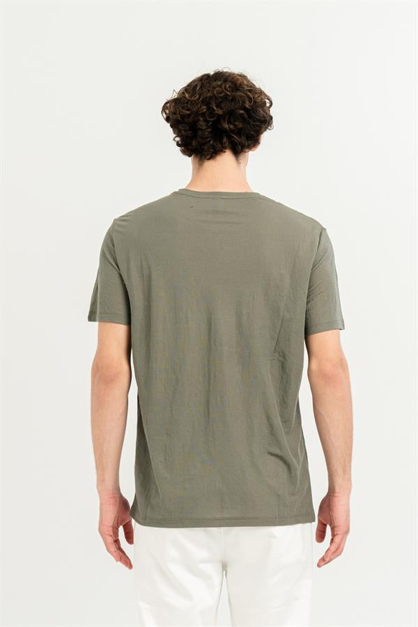 GMG Firenze-Göğüs Cepli Bisiklet Yaka Slim Fit T-Shirt-T-Shirts-4-Milagron.com