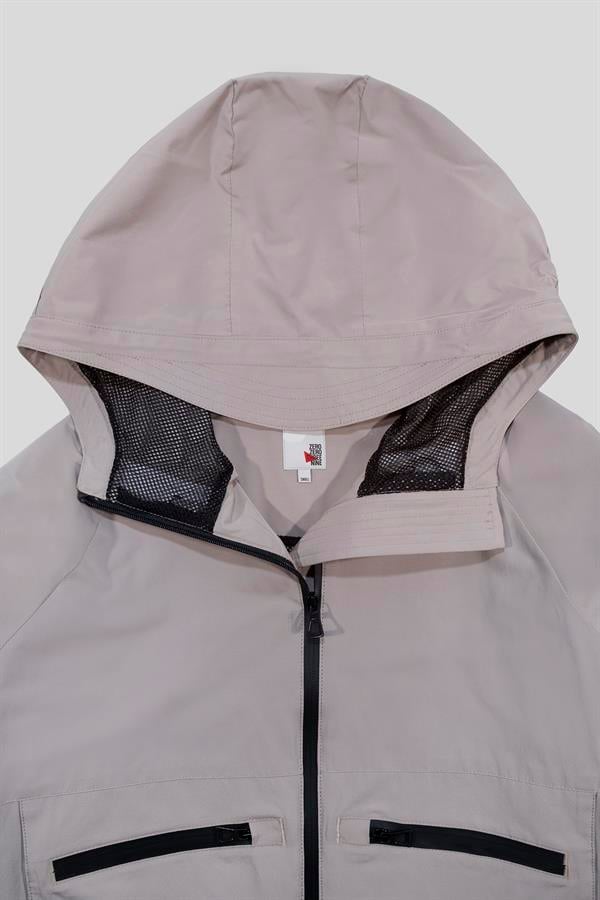 GMG Firenze-Kapüşon Yaka Oversize Fermuarlı Kadın Mont-MONT-2-Milagron.com