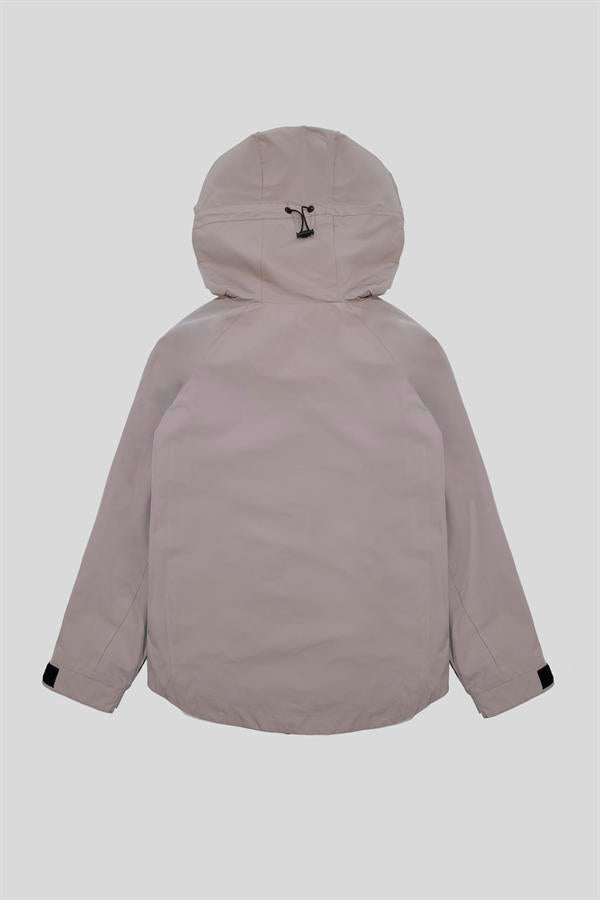 GMG Firenze-Kapüşon Yaka Oversize Fermuarlı Kadın Mont-MONT-3-Milagron.com
