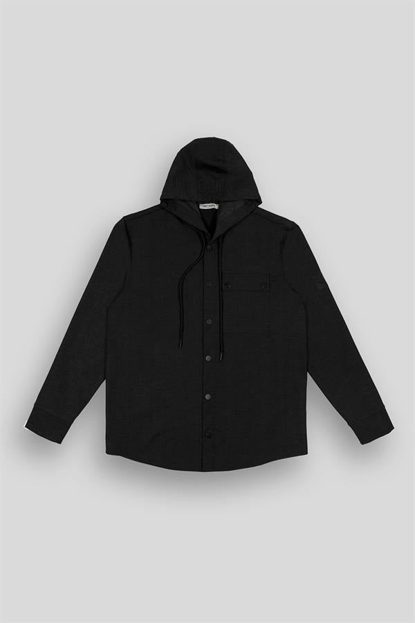 GMG Firenze-Kapüşon Yaka önü Cep Detaylı Slim Fit Erkek Sweatshirt-SWEATSHIRT-1-Milagron.com