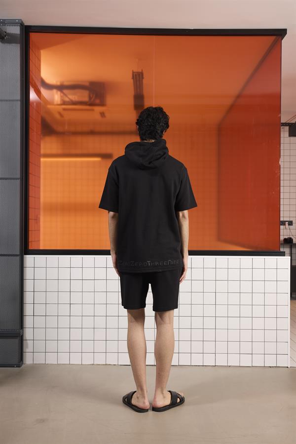 GMG Firenze-Kapüşonlu Kanguru Cepli Baskı Detaylı Erkek Sweatshirt-SWEATSHIRT-10-Milagron.com