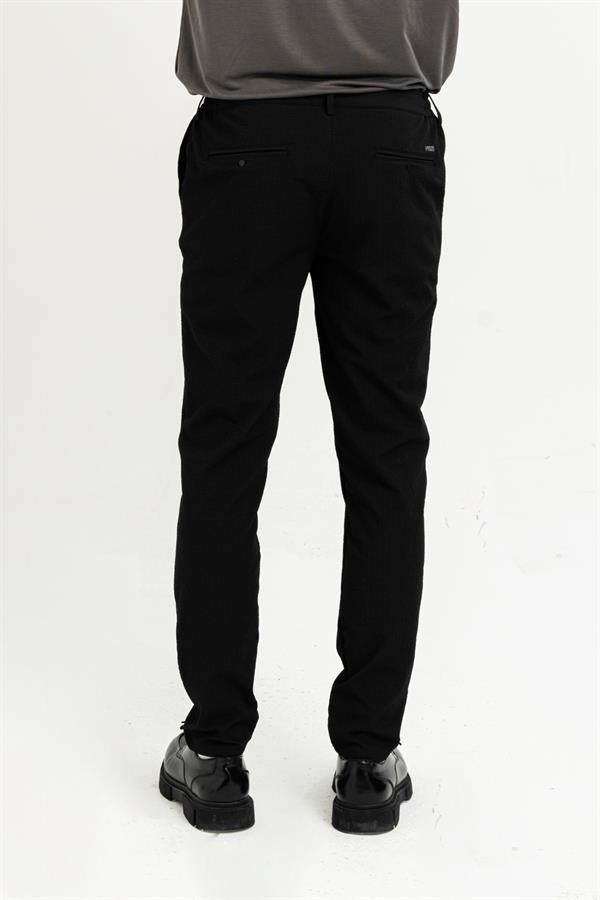 GMG Firenze-Kemeri Lastiki Arka Cebi Tek Fleto Teknik Jogger Slim Fit Erkek Pantolon-Pantolon-5-Milagron.com