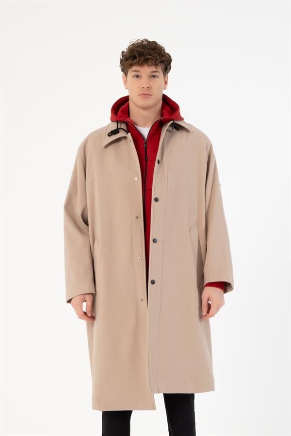 GMG Firenze-Oversize Erkek Palto Kaban-MONT-1-Milagron.com