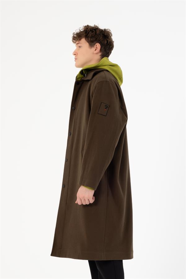 GMG Firenze-Oversize Erkek Palto Kaban-MONT-10-Milagron.com