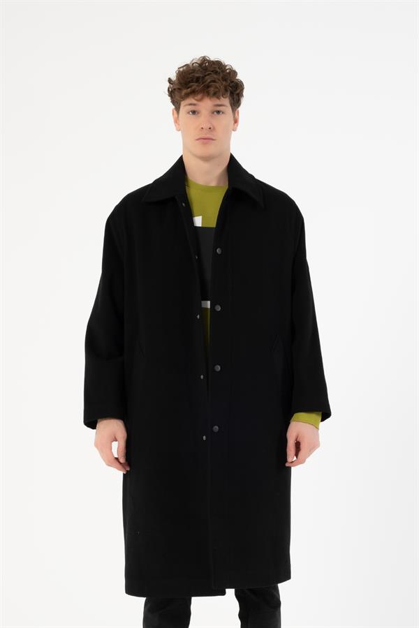 GMG Firenze-Oversize Erkek Palto Kaban-MONT-12-Milagron.com