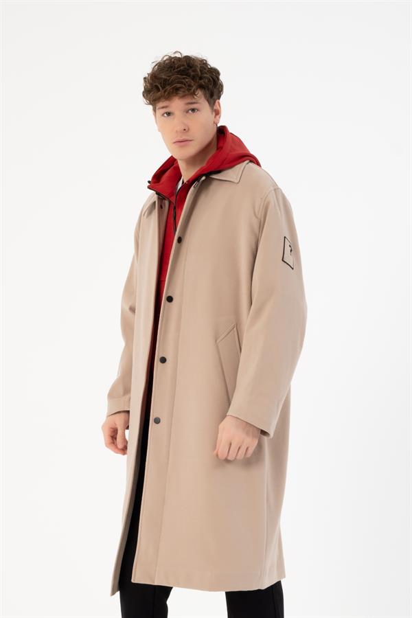 GMG Firenze-Oversize Erkek Palto Kaban-MONT-2-Milagron.com