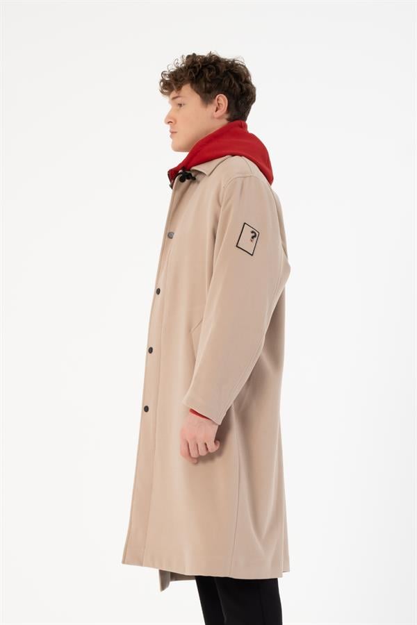 GMG Firenze-Oversize Erkek Palto Kaban-MONT-4-Milagron.com