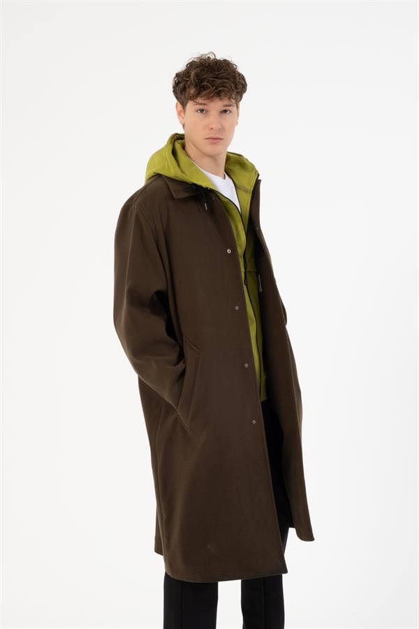 GMG Firenze-Oversize Erkek Palto Kaban-MONT-8-Milagron.com
