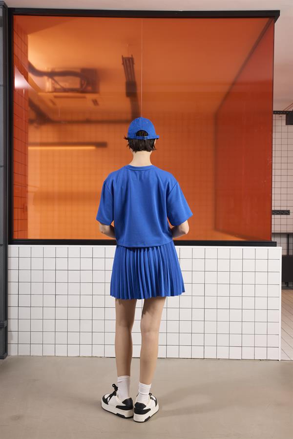 GMG Firenze-Pileli Kadın Şort Etek-Etek-6-Milagron.com