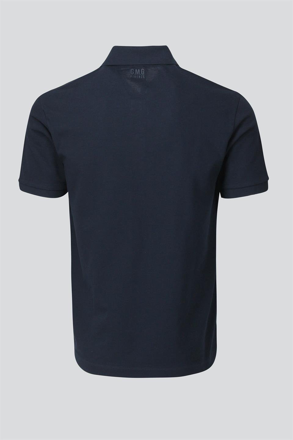 GMG Firenze-Polo Yaka %100 Pamuk Önü Baskılı T-Shirt-T-Shirts-4-Milagron.com