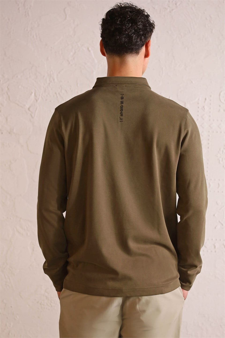 GMG Firenze-Polo Yaka Dikiş Detaylı Erkek Sweatshirt-Sweatshirts & Hoodies-5-Milagron.com
