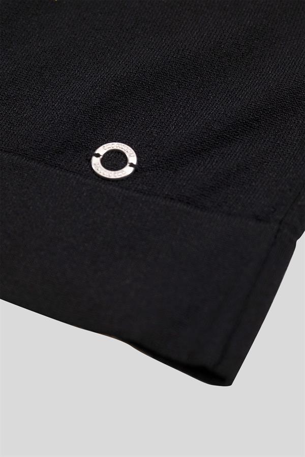 GMG Firenze-Polo Yaka Fermuarlı Slim Fit Triko Erkek Kazak-KAZAK-12-Milagron.com