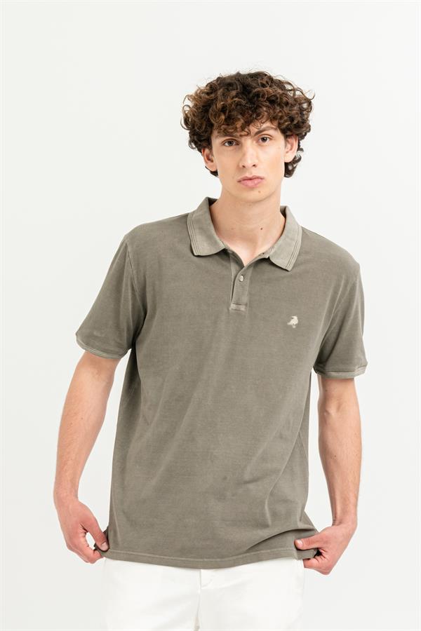 GMG Firenze-Polo Yaka Slim Fit Basic T-Shirt-T-Shirts-14-Milagron.com