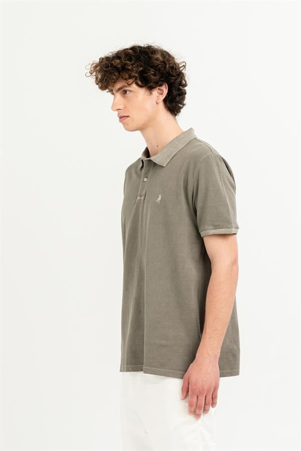 GMG Firenze-Polo Yaka Slim Fit Basic T-Shirt-T-Shirts-16-Milagron.com