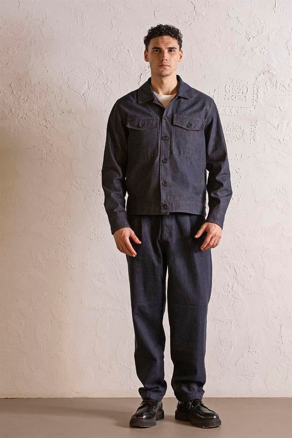 GMG Firenze-Regular Fit Erkek Dış Gömlek-DIŞ GÖMLEK-1-Milagron.com