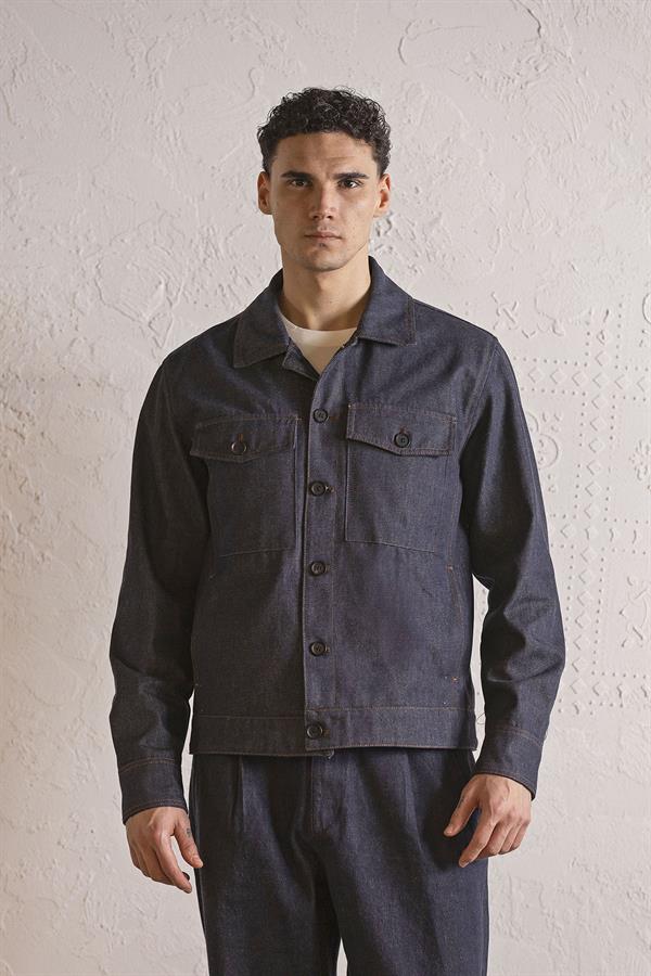 GMG Firenze-Regular Fit Erkek Dış Gömlek-DIŞ GÖMLEK-4-Milagron.com