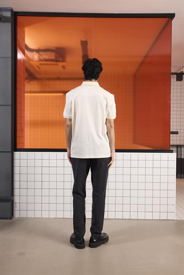 GMG Firenze-Triko Yakalı Merserize Erkek Gömlek-Gömlek-5-Milagron.com