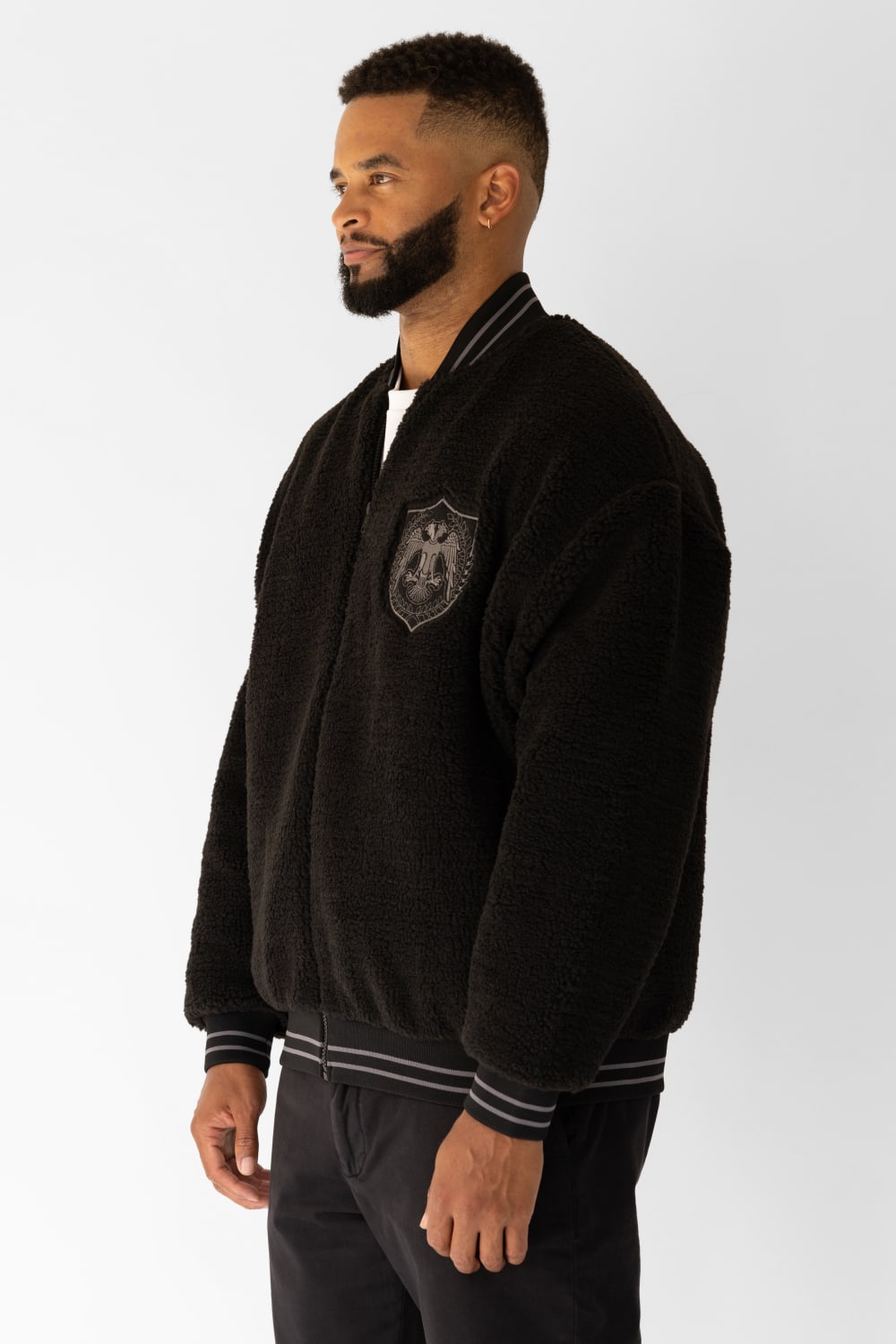 GNP İstanbul-Black Borg Bomber-Ceket-4-Milagron.com