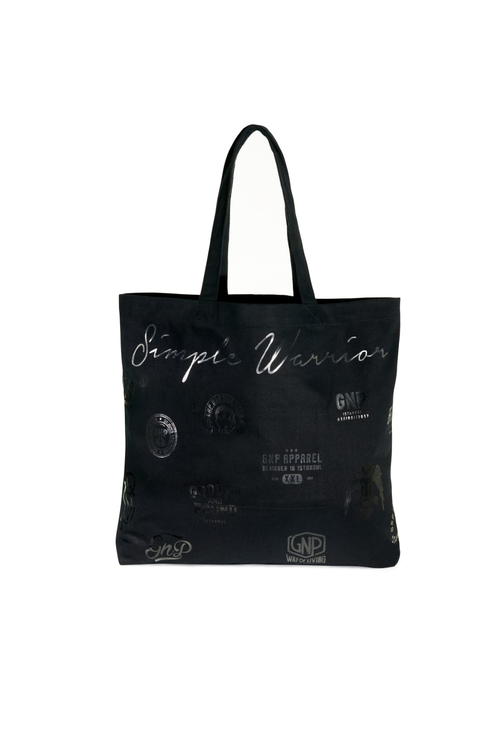 GNP İstanbul-Simple Warrior Twill Tote Bag-Bez Çanta-1-Milagron.com