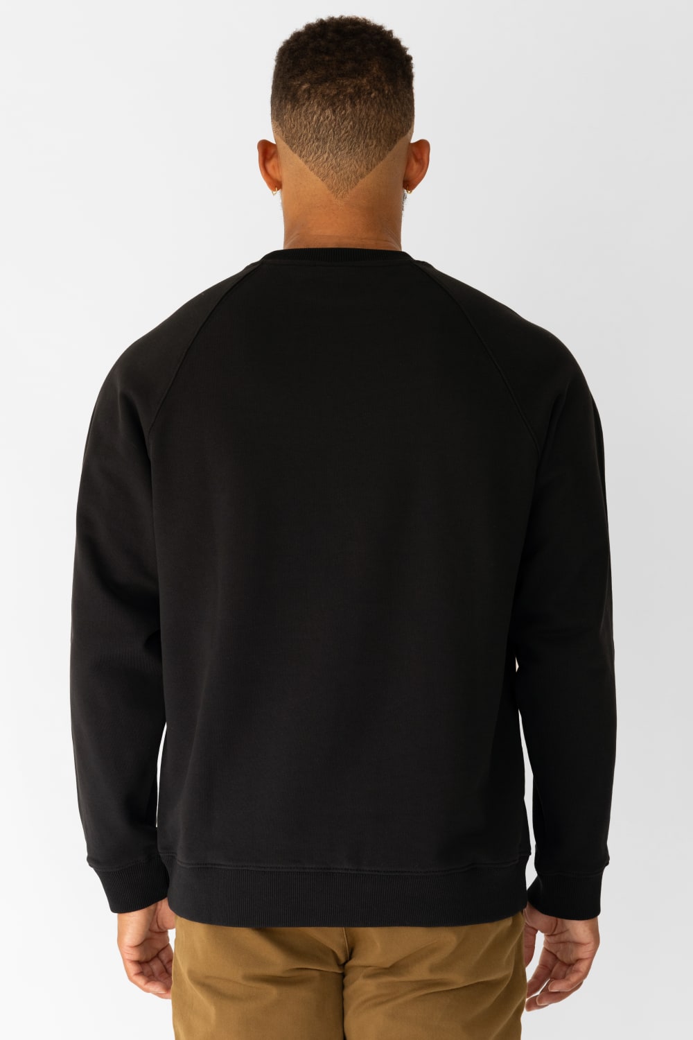 GNP İstanbul-Siyah Night Out Raglan Sweatshirt-Sweatshirts & Hoodies-3-Milagron.com