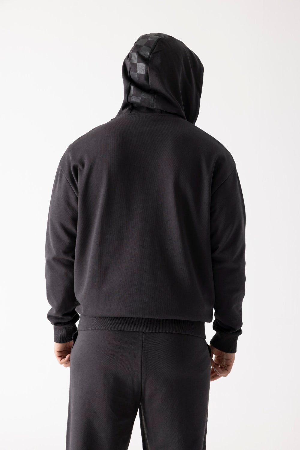 GNP İstanbul-Zip Through Asphalt Hoodie-Sweatshirts & Hoodies-2-Milagron.com