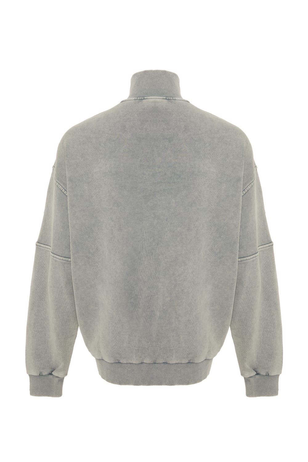 GNP İstanbul-Zip Through Retro Track Neck Sweatshirt-Sweatshirts & Hoodies-3-Milagron.com