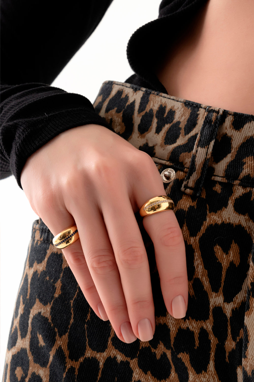 Gal İstanbul-Bona Yüzük Gold x Blue-Yüzük-2-Milagron.com