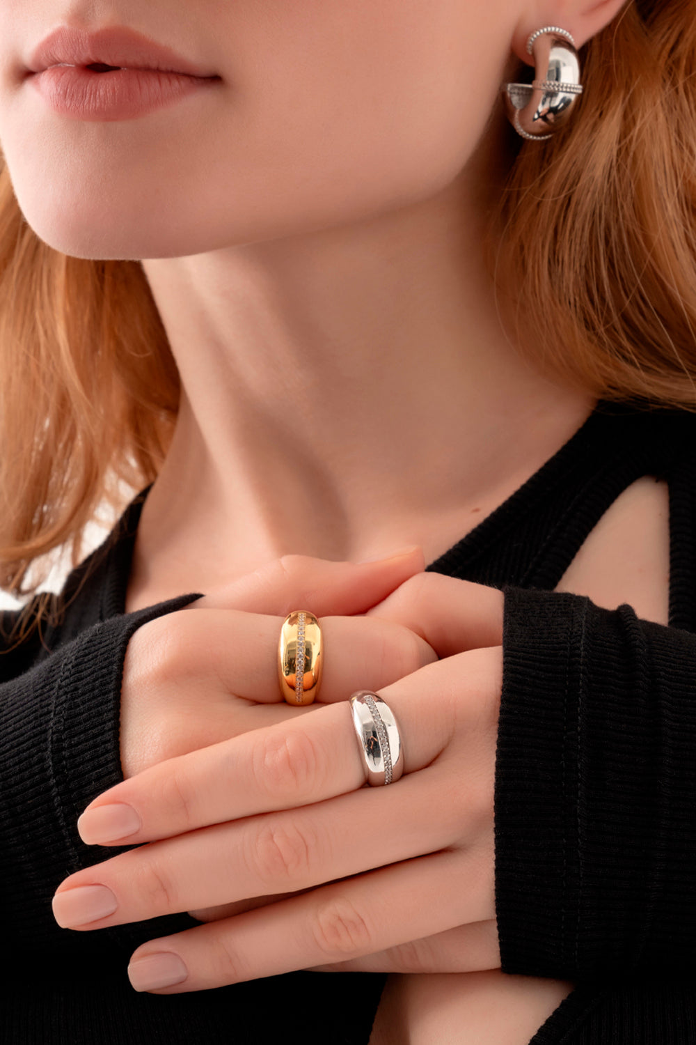 Gal İstanbul-Bona Yüzük Gold x White-Yüzük-2-Milagron.com