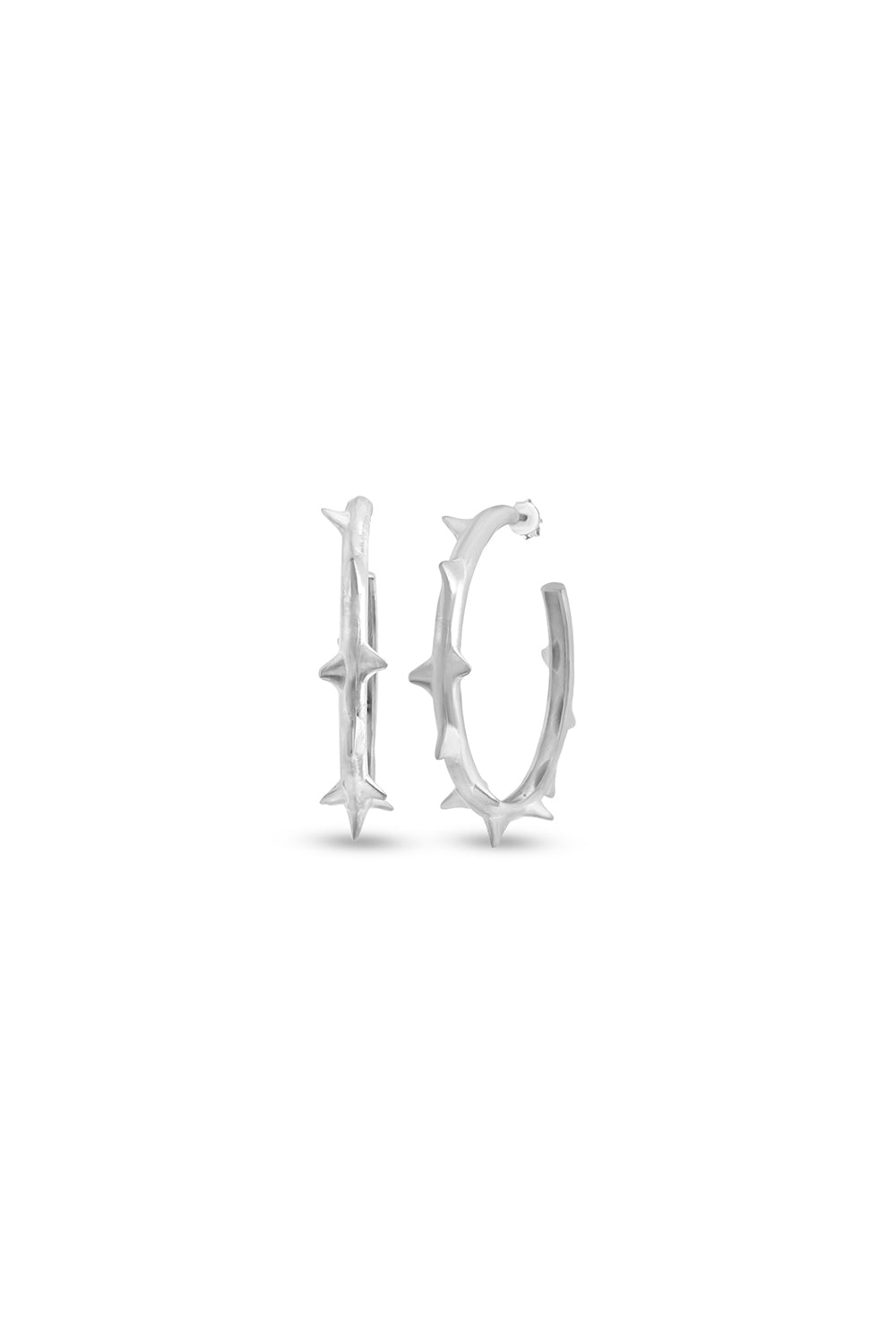 Gal İstanbul-Electra Küpe Silver-Küpe-1-Milagron.com