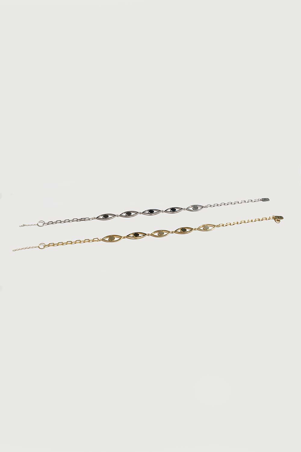 Gal İstanbul-Eye Choker Gold-Kolye-2-Milagron.com