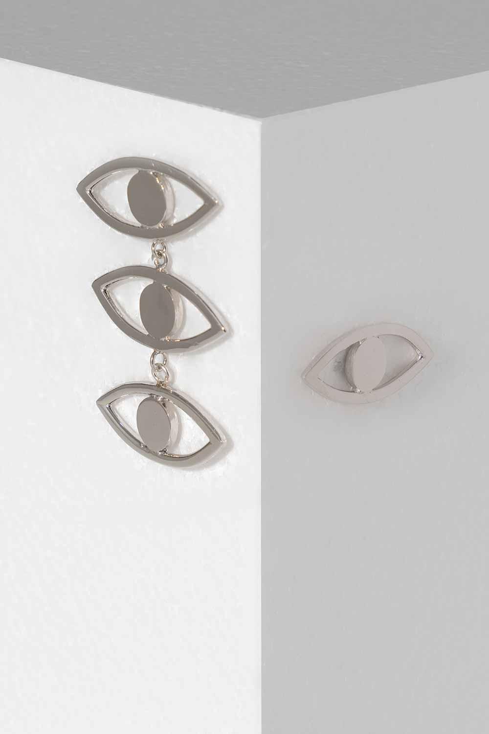 Gal İstanbul-Eye Küpe Silver-Küpe-1-Milagron.com