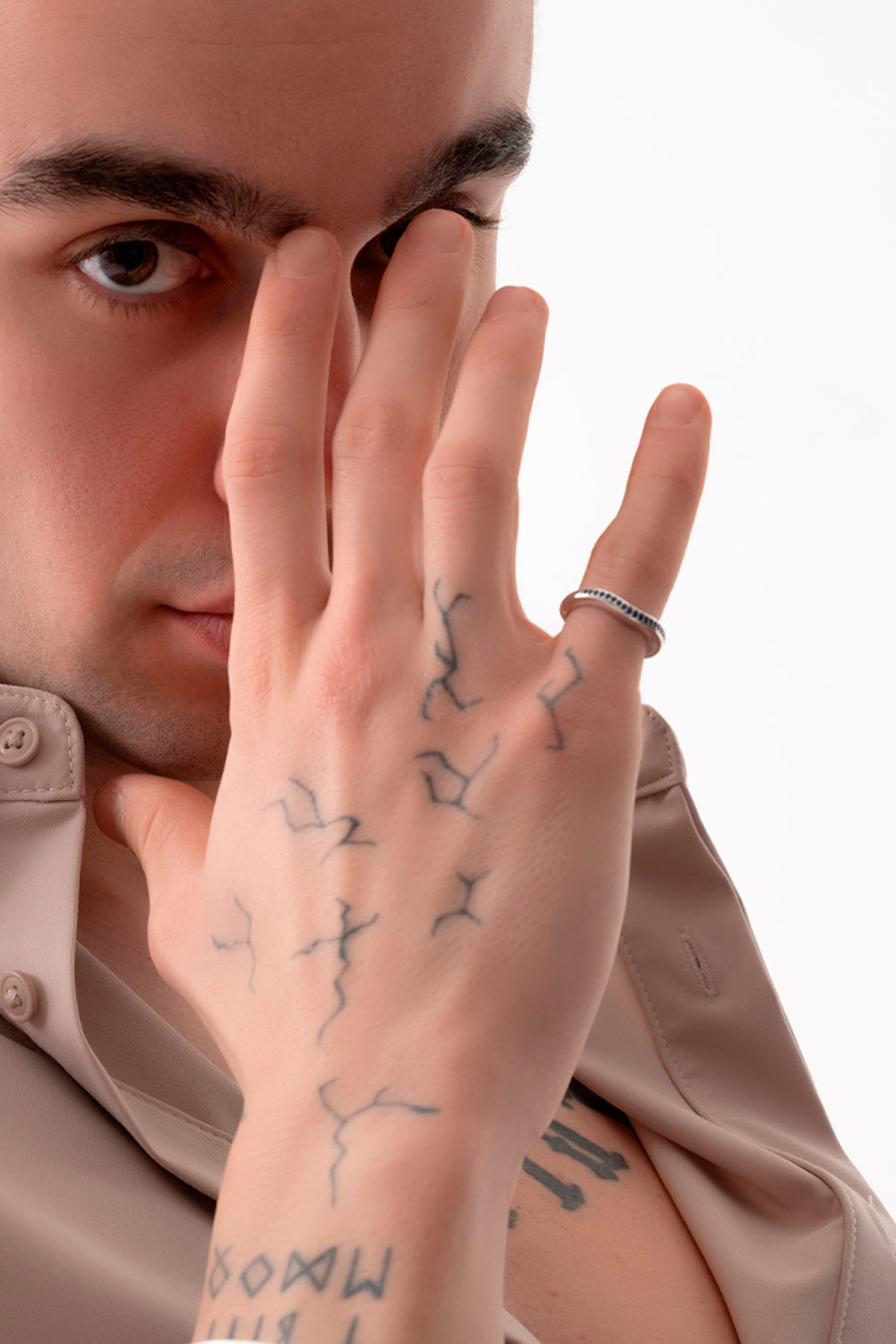 Gal İstanbul-Gale Yüzük Silver x Black-Yüzük-2-Milagron.com