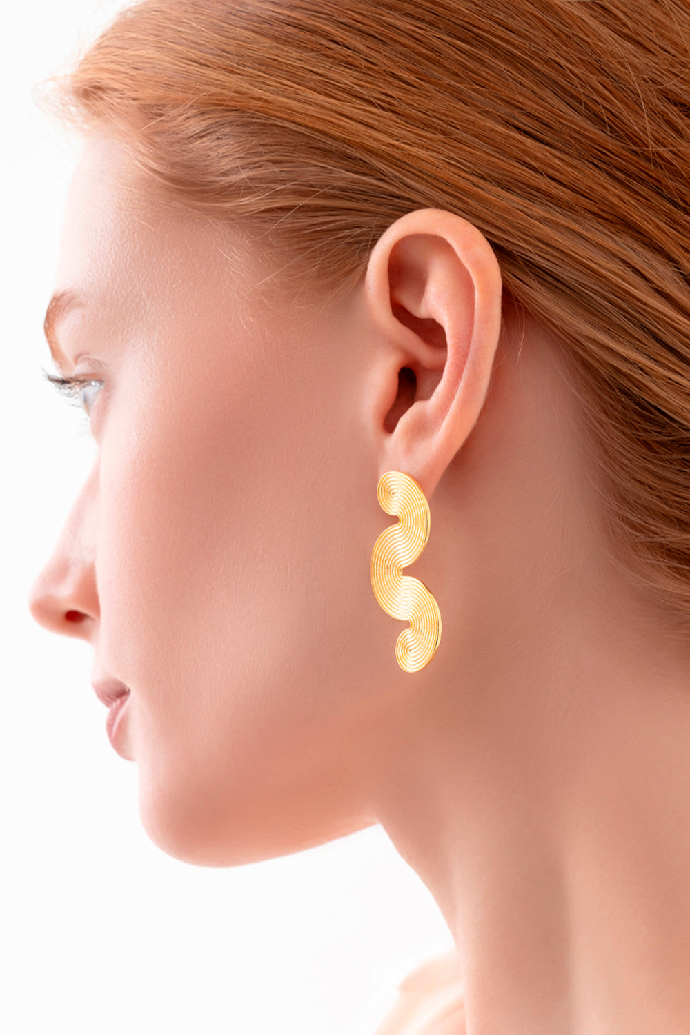 Gal İstanbul-Serpent Küpe Gold-Küpe-2-Milagron.com