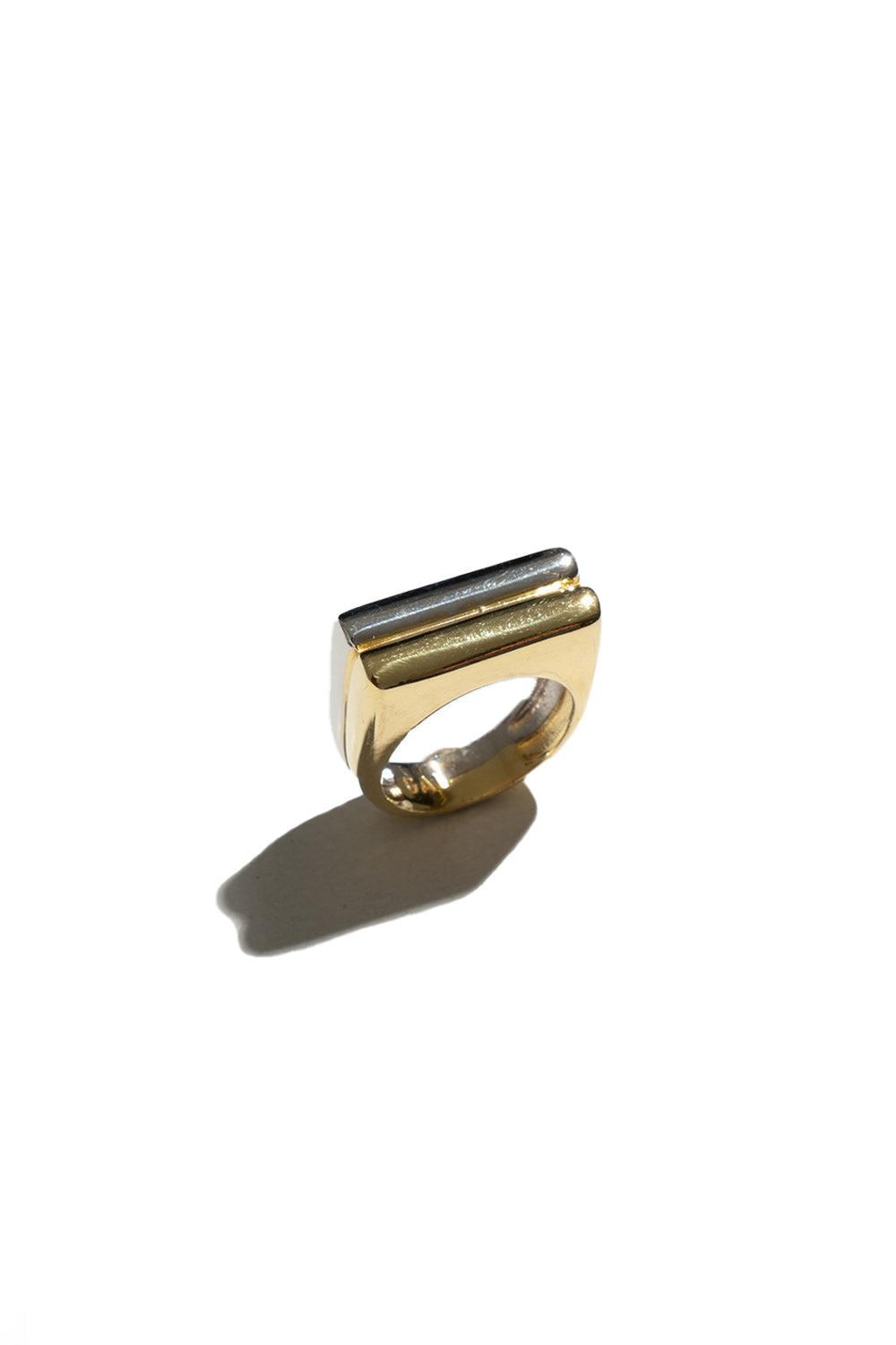 Gal İstanbul-Twin Yüzük Gold-Silver-Yüzük-1-Milagron.com