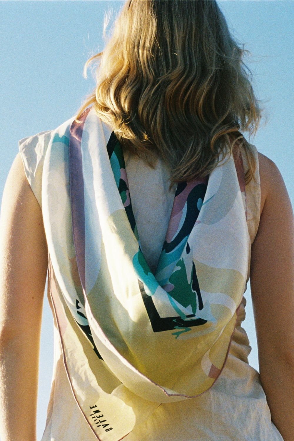 Galene Brand-Harmony Saten İpek Fular-Şal & Fular-1-Milagron.com