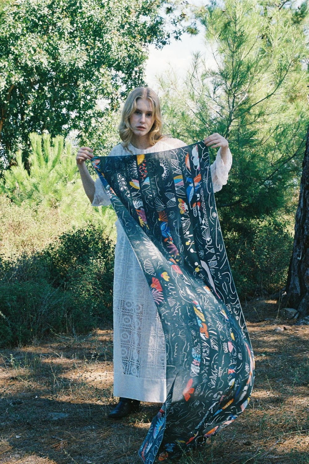 Galene Brand-Loop-g Crep İpek Fular-Şal & Fular-2-Milagron.com