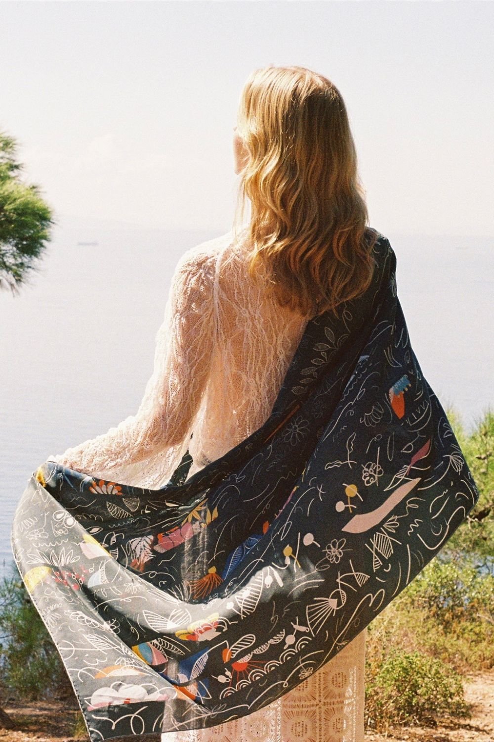 Galene Brand-Loop-g Crep İpek Fular-Şal & Fular-4-Milagron.com