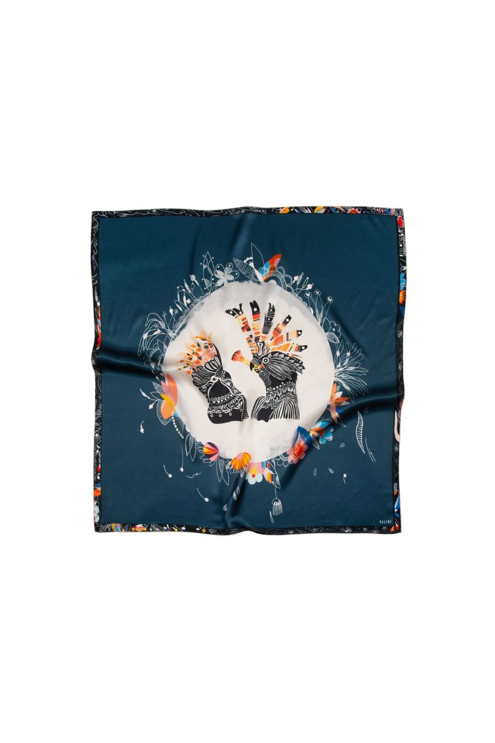 Galene Brand-Whisper Saten İpek Fular-Şal & Fular-6-Milagron.com