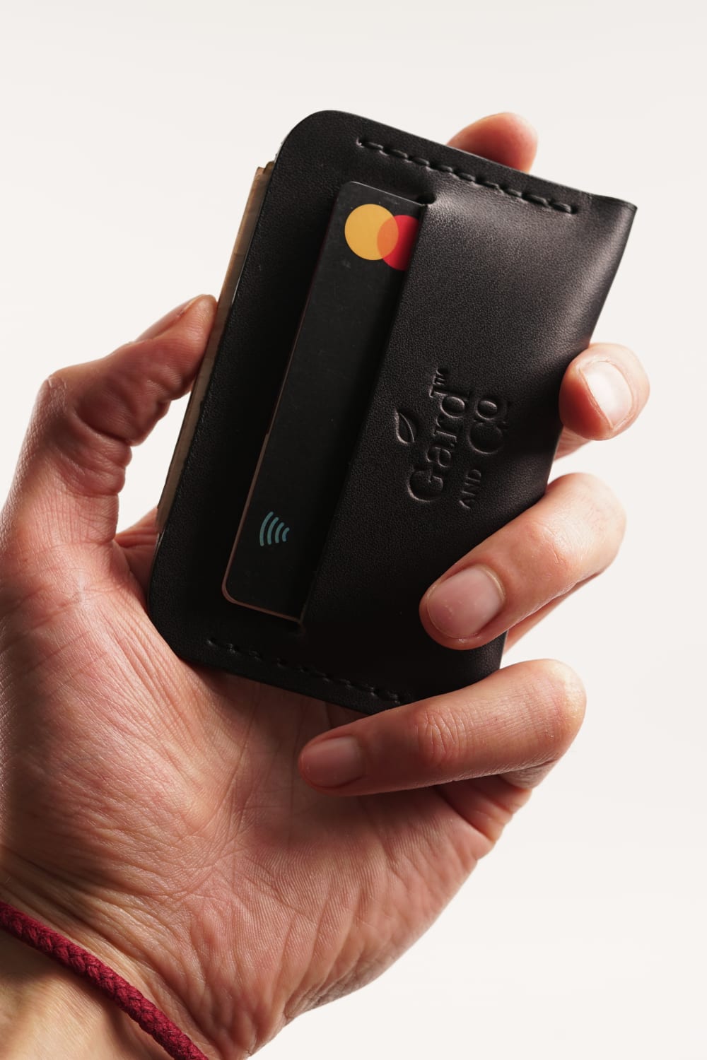 Gard And Co-Flat Deri Kartlık Siyah-Cüzdan & Kartlık-1-Milagron.com