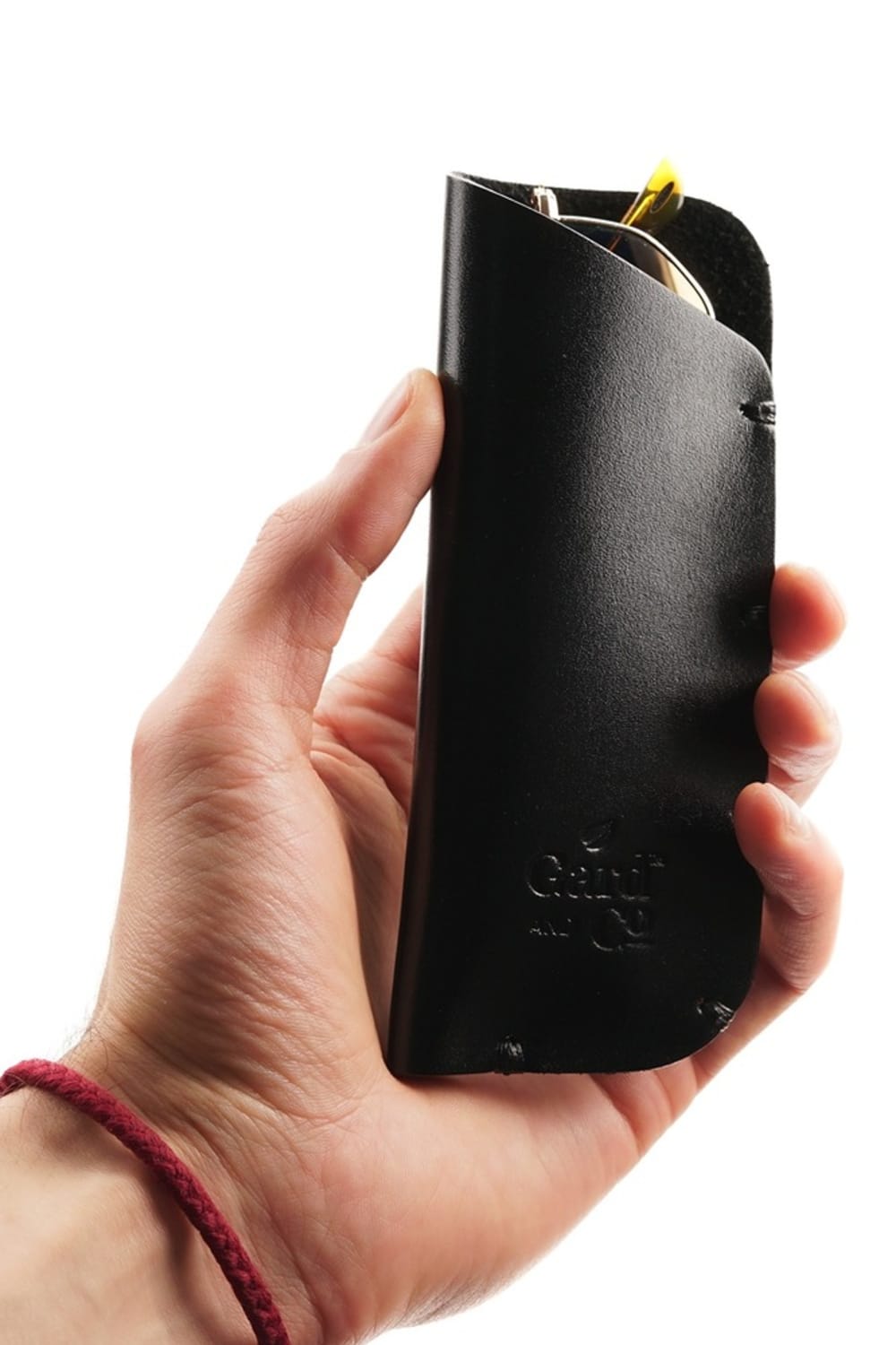 Gard And Co-G-Glass - Hakiki Deri Siyah Gözlük Kılıfı-Gözlük Kılıfı-1-Milagron.com