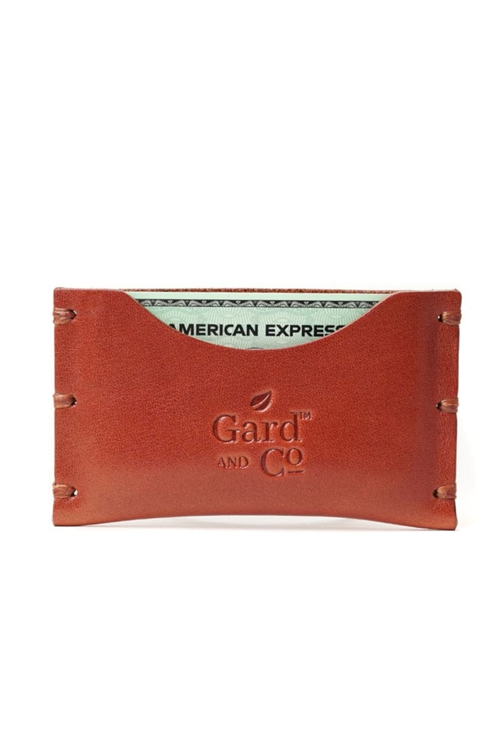 Gard And Co-Thin Oval Wallet / Hakiki Deri El Yapımı İnce Taba Kartlık (Unisex)-Kartvizitlik-1-Milagron.com