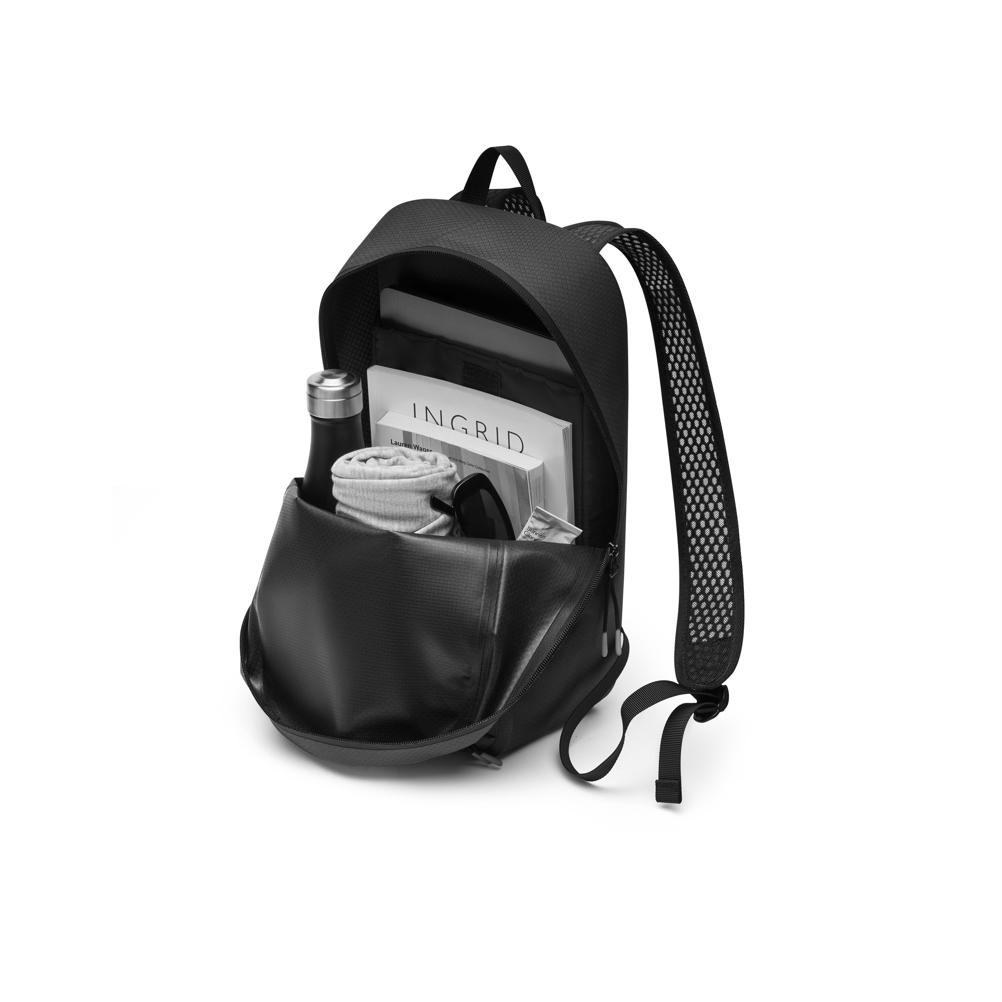 Gaston Luga Lightweight Duoseal Sırt Çantası 14" - Siyah