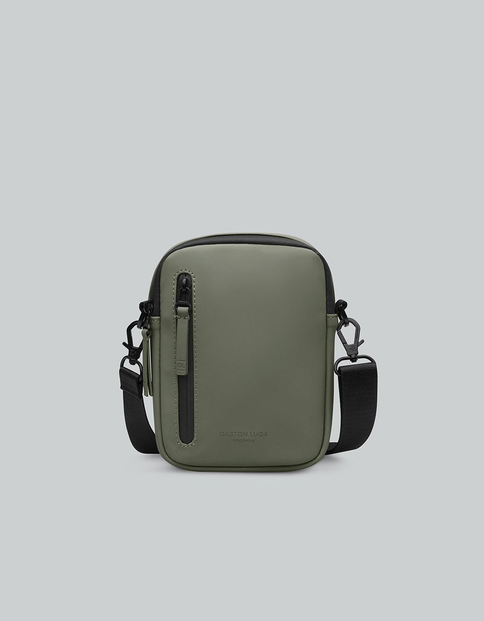 Gaston Luga Dash Vertı Crossbody Çanta - Olive