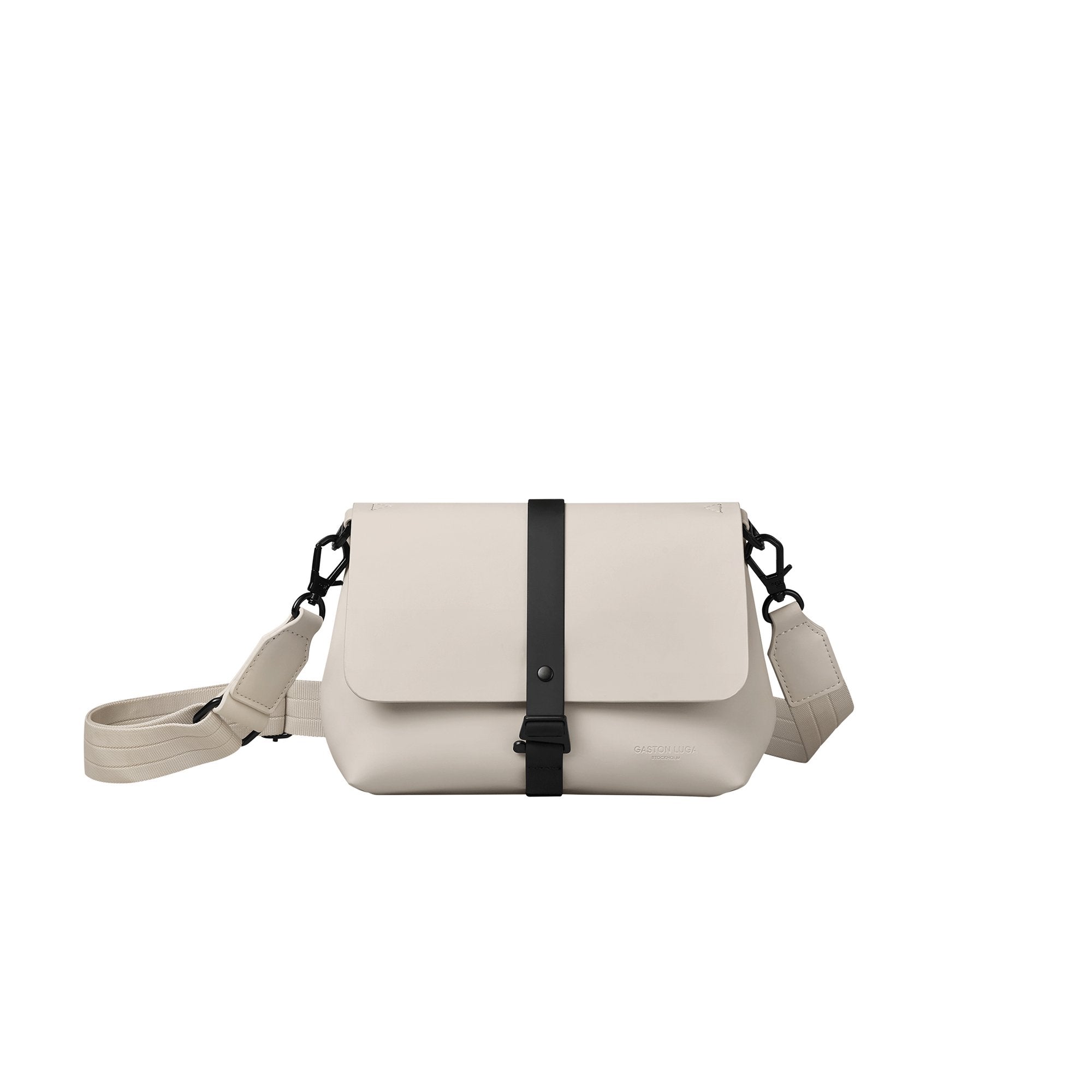 Gaston Luga-Gaston Luga Spläsh Crossbody Bag Cloud Cream-El Çantası-1-Milagron.com