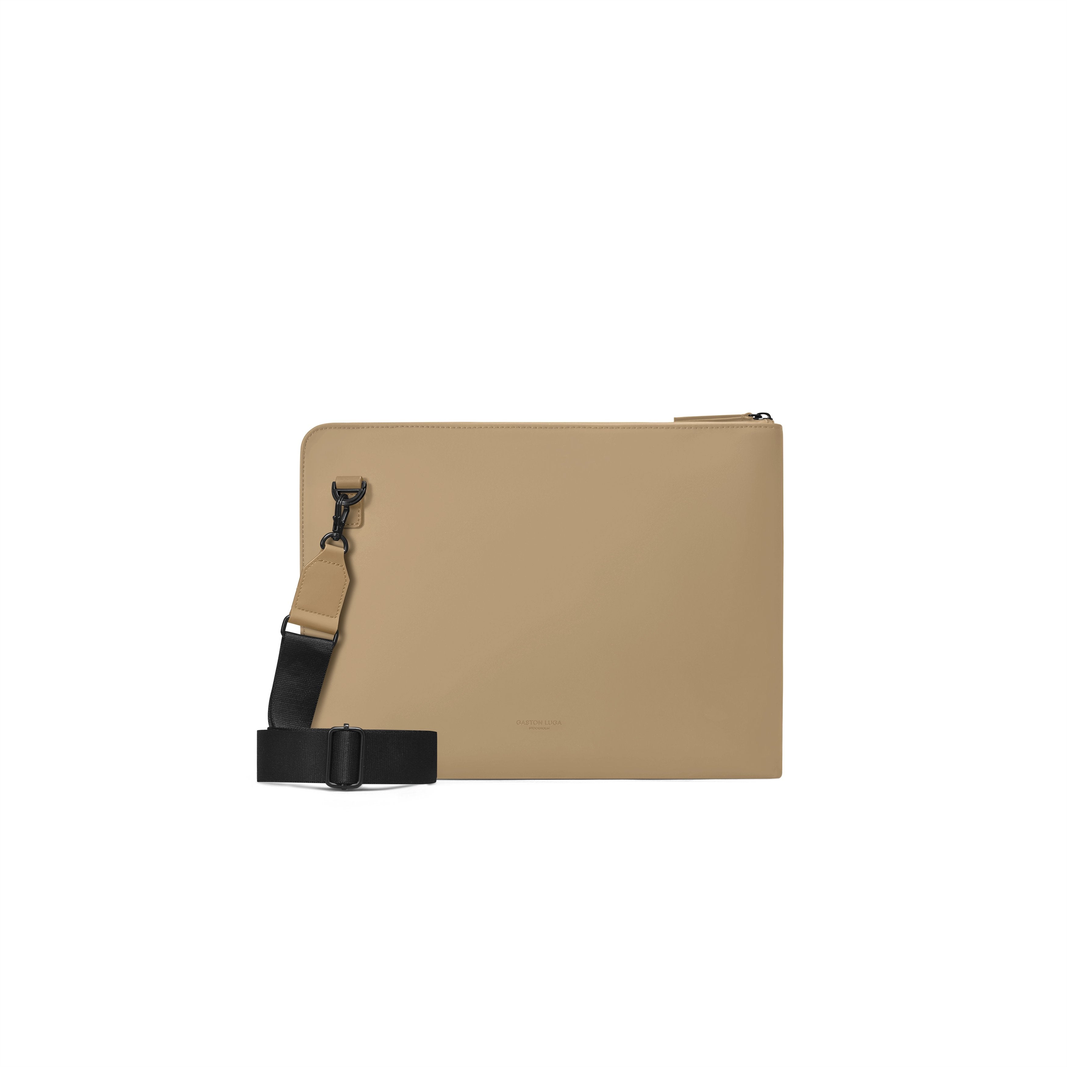 Gaston Luga-Gaston Luga Spläsh Laptop Bag 13"/14" Latte-Laptop & Evrak Çantası-1-Milagron.com